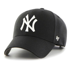 47 Brand Czapka z Daszkiem New York Yankees Black 47 MVP 47 MVP Wool All