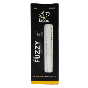 Crep Protect Sznurówki Fuzzy Białe 140cm