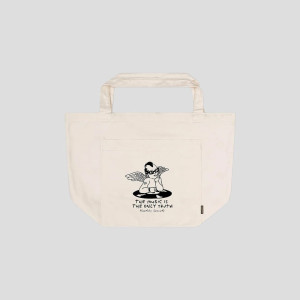 Kaotiko Punk Angel Washed Tote Bag