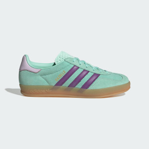 Adidas Gazelle Indoor W Clear Mint / Active Purple / Ice Lavender JQ0192