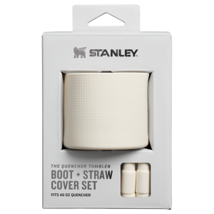 Stanley Quencher Boot and Straw Cover Set 1.18L Cream