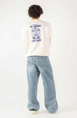 Kaotiko Don't Forget Ivory Sweatshirt AP065-01-G002