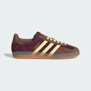 adidas Gazelle Indoor Maroon / Almost Yellow / Preloved Brown JI0324