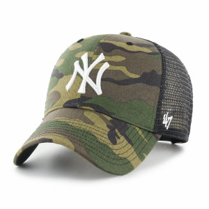 47 Brand Czapka z Daszkiem New York Yankees Camo Camo Branson 47 MVP 47 MVP Mesh All