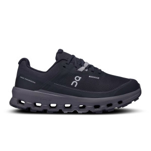 On Cloudvista 2 Waterproof – damskie czarne wodoodporne buty do biegania w terenie