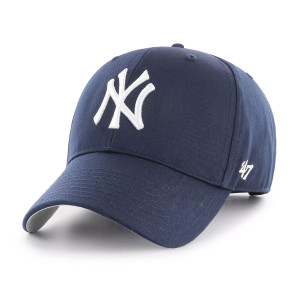 47 Brand Czapka z Daszkiem New York Yankees Navy Raised Basic 47 MVP All