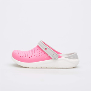 Crocs LITERIDE CLOG KIDS LIME ELECTRIC PINK