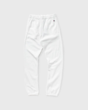 Champion WMNS Elastic Cuff Pants WHITE