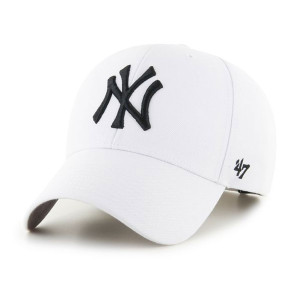 47 Brand Czapka z Daszkiem New York Yankees White 47 MVP Snapback 47 MVP Wool All
