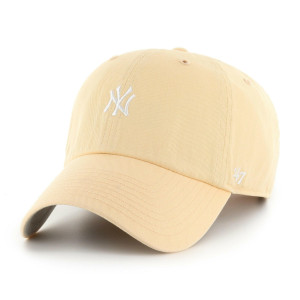 47 Brand Czapka z Daszkiem New York Yankees Apricot BASE Runner 47 Clean Up