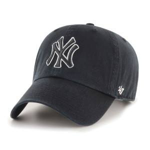 47 Brand Czapka z Daszkiem New York Yankees 47 Clean Up W/ No Loop Label