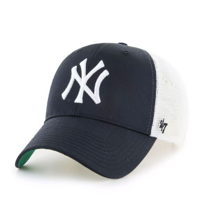 47 Brand Czapka z Daszkiem New York Yankees Black Branson 47 MVP Mesh All
