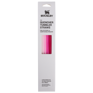 Stanley Słomki do Stanley Quencher H2.O FlowState™ 0.89L Pink - 4 sztuki