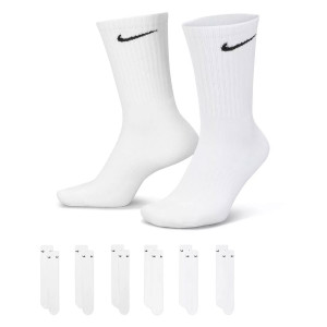Nike Skarpetki Everyday Lightweight Crew White 6-PACK