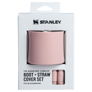 Stanley Quencher Boot and Straw Cover Set 1.18L Pink Dust