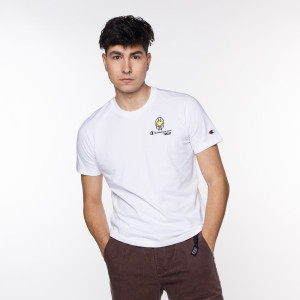 Champion x SMILEY Crewneck T-Shirt White
