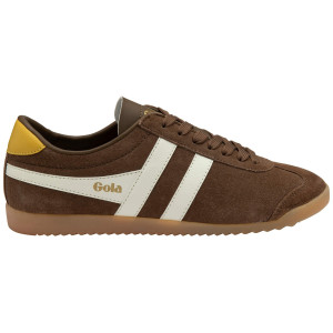 Gola Damskie Sneakersy Bullet Suede Trainers CLA153TW Otter/Off White/Pale Gum