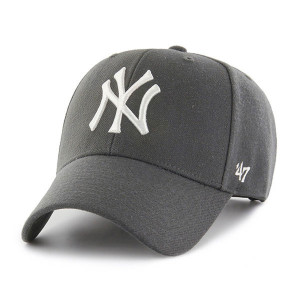 47 Brand Czapka z Daszkiem New York Yankees Charcoal 47 MVP Snapback 47 MVP Wool All