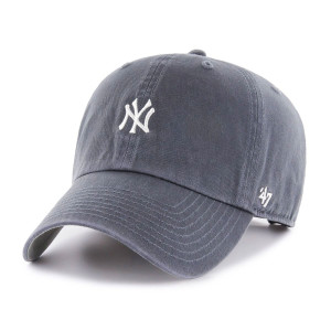 47 Brand Czapka z Daszkiem New York Yankees Vintage Navy BASE Runner 47 Clean Up