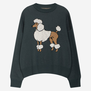 Kaotiko Jersey Poodle Dark Green AR018-01-E002