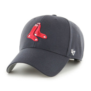 47 Brand Czapka z Daszkiem Boston Red Sox Navy 47 MVP Wool All