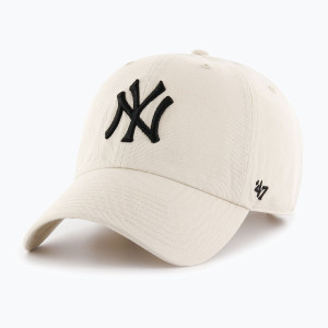 47 Brand Czapka z Daszkiem New York Yankees Natural 47 Clean Up