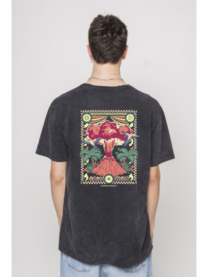 Kaotiko T-shirt M/C WASHED VOLCANIC SYMPHONY AQ042-01-G002