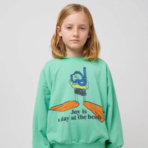 BOBO CHOSES Bawełniana Bluza A Day At The Beach Sweatshirt