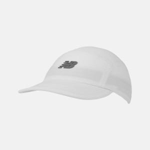 New Balance Czapka 5 Panel Performance Hat V 2.0 LAH51001WT