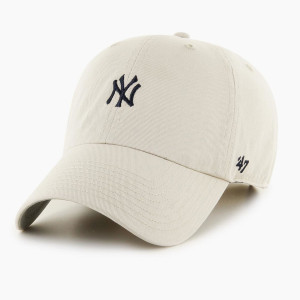 47 Brand Czapka z Daszkiem New York Yankees Natural BASE Runner 47 Clean Up