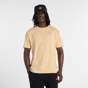 New Balance Koszulka Beżowa Ramen MT61H51DABC
