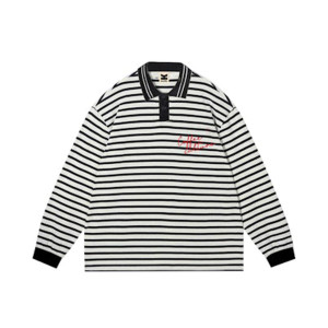 Kaotiko Coffee Culture Stripes Polo AS015-01-G002
