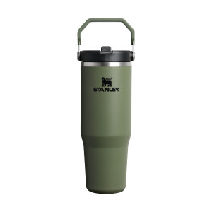 Stanley Kubek The IceFlow Flip Straw Tumbler 0,89L - Dried Pine
