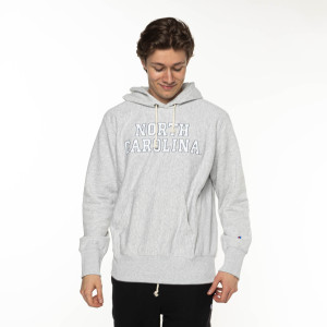 Champion Hooded Sweatshirt GREY NORTH CAROLINA
