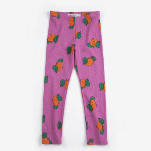 BOBO CHOSES Legginsy Dziecięce Tangerine All Over