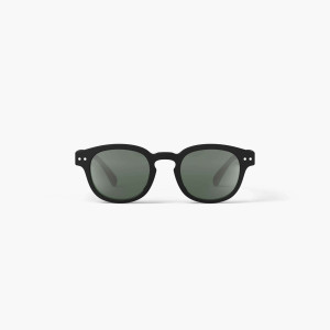 Izipizi Dziecięce Okulary Przeciwsłoneczne #c Black Polarized