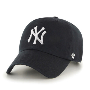 47 Brand Czapka z Daszkiem New York Yankees Black 47 Clean Up All