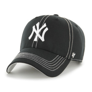 47 Brand Czapka z Daszkiem New York Yankees Contrast Stitch 47 Clean Up