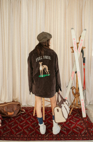 Kaotiko Feel Free Brown Jacket AR023-01-K002
