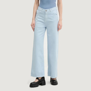 Kaotiko High Waist Jeans Dark People AQ025-02-K002