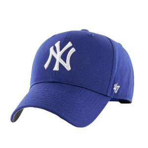 47 Brand Dziecięca Czapka z Daszkiem New York Yankees Royal Raised Basic 47 MVP