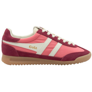 Gola Damskie Sneakersy Firefly Trainers CLB577KK Bubblegum/Cerise/Off White