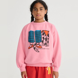 BOBO CHOSES Bluza Dziecięca Dog Friendship