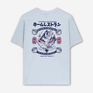 Kaotiko M/C WASHED NOTHING IS IMPOSSIBLE T-shirt AQ050-01-G002