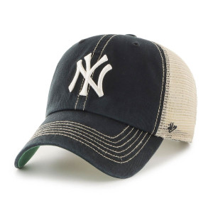 47 Brand Czapka z Daszkiem New York Yankees Black Trawler 47 Clean Up All