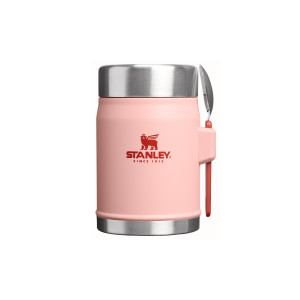 Stanley Termos obiadowy ze sztućcem Classic 0,4 L Peach Rose