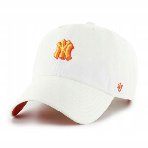 47 Brand Czapka z Daszkiem New York Yankees White Chop Shop 47 Clean Up 47 Clean Up All