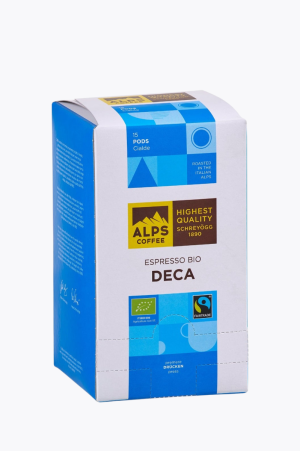 Alps Coffee Decaffeinato Bio 15 pods
