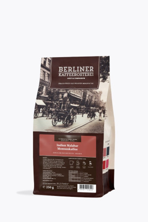 Berliner Kaffeerösterei India Malabar Monsoon koffie 250g