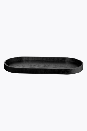 ASA Selection Wood houten dienblad ovaal, zwart